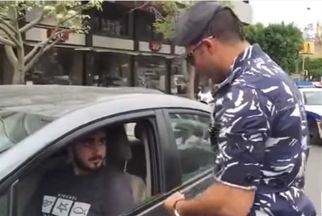 فيديو للملازم في قوى الامن مرشد أيوب قبل وفاته في حادث سير مروّع!