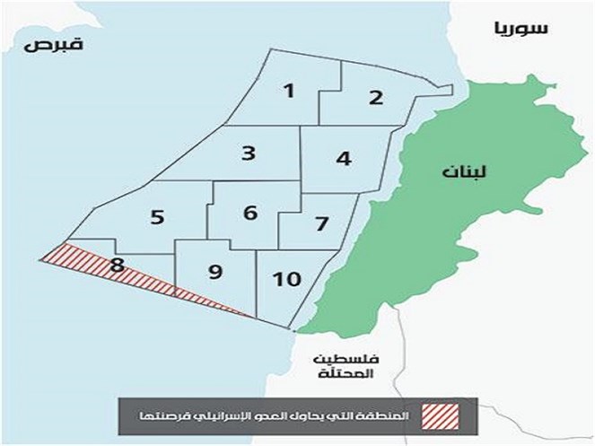 الحدود البحرية….بين لبنان وقبرص!