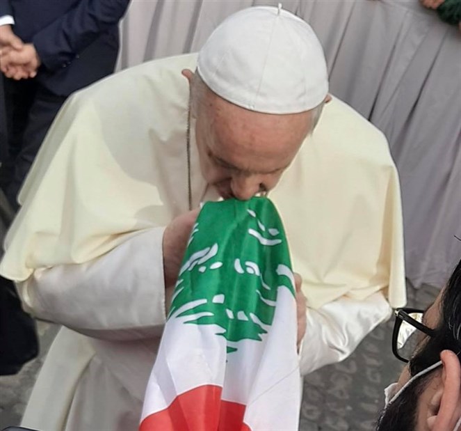 بالصور – لبنان في قلب وفي صلاة البابا فرنسيس