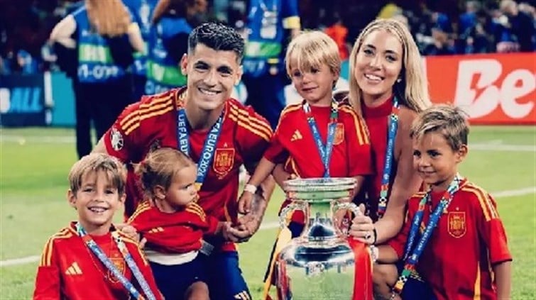 Morata splits from partner after 7 years and 4 children