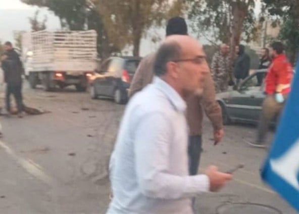 بالصور - شهيد و جرحى عسكريون من هو المستهدف في غارة سبلين